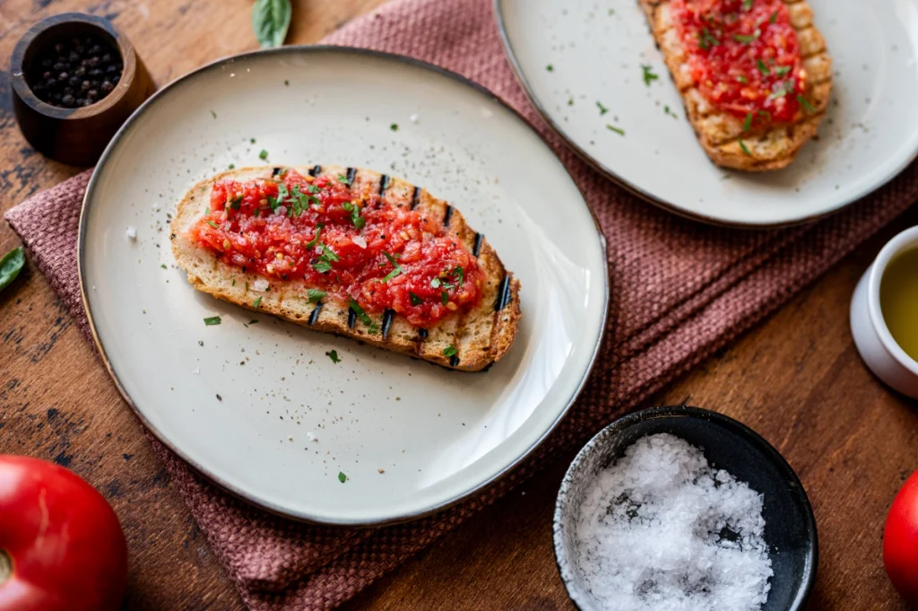 Pan con Tomate with Extra Virgin Olive Oil